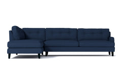 Virgil 2pc Sectional Sofa :: Leg Finish: Espresso / Configuration: LAF - Chaise on the Left