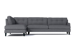 Virgil 2pc Sectional Sofa :: Leg Finish: Espresso / Configuration: LAF - Chaise on the Left