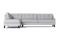 Virgil 2pc Sectional Sofa :: Leg Finish: Espresso / Configuration: LAF - Chaise on the Left