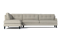 Virgil 2pc Sectional Sofa :: Leg Finish: Espresso / Configuration: LAF - Chaise on the Left