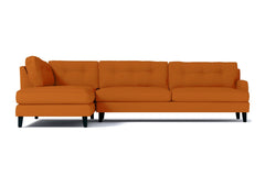 Virgil 2pc Sectional Sofa :: Leg Finish: Espresso / Configuration: LAF - Chaise on the Left