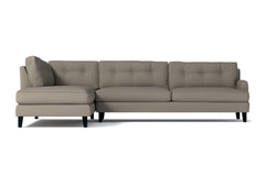 Virgil 2pc Sectional Sofa :: Leg Finish: Espresso / Configuration: LAF - Chaise on the Left