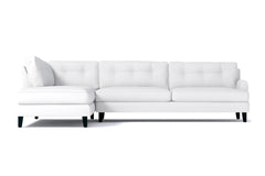 Virgil 2pc Sectional Sofa :: Leg Finish: Espresso / Configuration: LAF - Chaise on the Left
