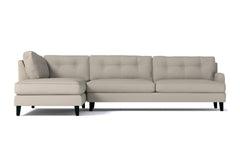 Virgil 2pc Sectional Sofa :: Leg Finish: Espresso / Configuration: LAF - Chaise on the Left