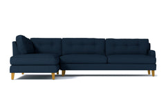 Virgil 2pc Sectional Sofa :: Leg Finish: Natural / Configuration: LAF - Chaise on the Left