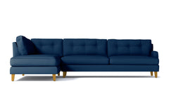 Virgil 2pc Sectional Sofa :: Leg Finish: Natural / Configuration: LAF - Chaise on the Left