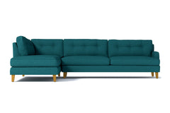 Virgil 2pc Sectional Sofa :: Leg Finish: Natural / Configuration: LAF - Chaise on the Left