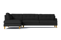 Virgil 2pc Sectional Sofa :: Leg Finish: Natural / Configuration: LAF - Chaise on the Left