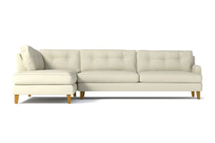 Virgil 2pc Sectional Sofa :: Leg Finish: Natural / Configuration: LAF - Chaise on the Left