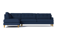Virgil 2pc Sectional Sofa :: Leg Finish: Natural / Configuration: LAF - Chaise on the Left