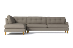 Virgil 2pc Sectional Sofa :: Leg Finish: Natural / Configuration: LAF - Chaise on the Left