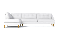 Virgil 2pc Sectional Sofa :: Leg Finish: Natural / Configuration: LAF - Chaise on the Left
