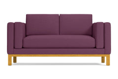 Walton Apartment Size Sofa :: Leg Finish: Natural