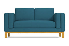 Walton Apartment Size Sofa :: Leg Finish: Natural