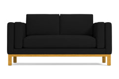 Walton Apartment Size Sofa :: Leg Finish: Natural