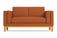 Walton Apartment Size Sofa :: Leg Finish: Natural