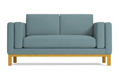 Walton Apartment Size Sofa :: Leg Finish: Natural