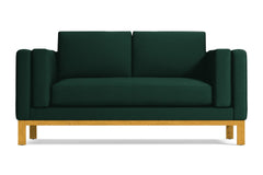 Walton Apartment Size Sofa :: Leg Finish: Natural