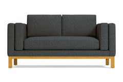 Walton Apartment Size Sofa :: Leg Finish: Natural