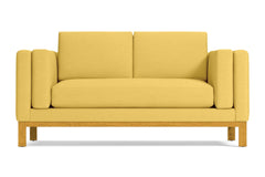 Walton Apartment Size Sofa :: Leg Finish: Natural