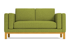 Walton Apartment Size Sofa :: Leg Finish: Natural