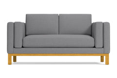 Walton Apartment Size Sofa :: Leg Finish: Natural