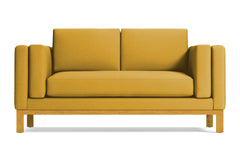 Walton Apartment Size Sofa :: Leg Finish: Natural