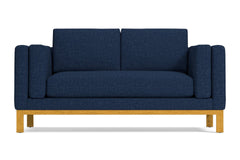 Walton Apartment Size Sofa :: Leg Finish: Natural