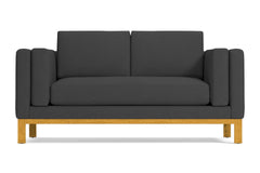 Walton Apartment Size Sofa :: Leg Finish: Natural