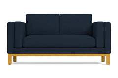 Walton Apartment Size Sofa :: Leg Finish: Natural