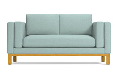 Walton Apartment Size Sofa :: Leg Finish: Natural
