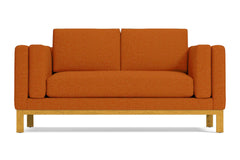 Walton Apartment Size Sofa :: Leg Finish: Natural