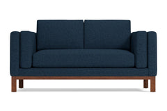 Walton Apartment Size Sofa :: Leg Finish: Pecan