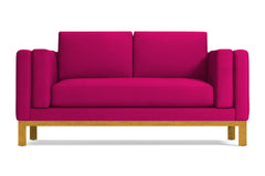 Walton Apartment Size Sofa :: Leg Finish: Natural