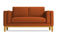Walton Apartment Size Sofa :: Leg Finish: Natural