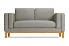 Walton Apartment Size Sofa :: Leg Finish: Natural