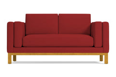 Walton Apartment Size Sofa :: Leg Finish: Natural