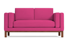 Walton Apartment Size Sofa :: Leg Finish: Pecan