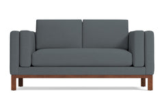 Walton Apartment Size Sofa :: Leg Finish: Pecan
