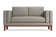 Walton Apartment Size Sofa :: Leg Finish: Pecan