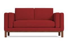 Walton Apartment Size Sofa :: Leg Finish: Pecan