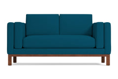 Walton Apartment Size Sofa :: Leg Finish: Pecan