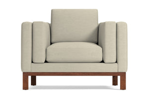 Walton Chair :: Leg Finish: Pecan
