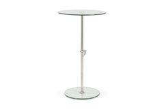 Everett Adjustable Table CLEAR
