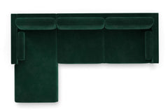 Samson 2pc Sectional Sofa :: Leg Finish: Espresso / Configuration: LAF - Chaise on the Left