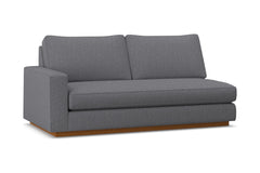 Harper Left Arm Apt Size Sofa w/ Benchseat :: Leg Finish: Pecan / Configuration: LAF - Chaise on the Left