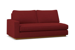 Harper Left Arm Apt Size Sofa w/ Benchseat :: Leg Finish: Pecan / Configuration: LAF - Chaise on the Left