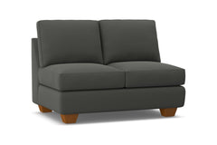 Catalina Armless Loveseat :: Leg Finish: Pecan