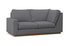 Harper Left Arm Corner Loveseat :: Leg Finish: Pecan / Configuration: LAF - Chaise on the Left