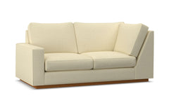 Harper Left Arm Corner Loveseat :: Leg Finish: Pecan / Configuration: LAF - Chaise on the Left